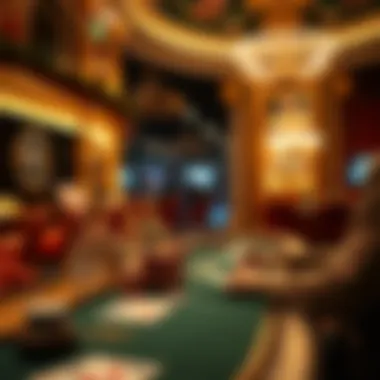 Visual representation of luxury gaming experience