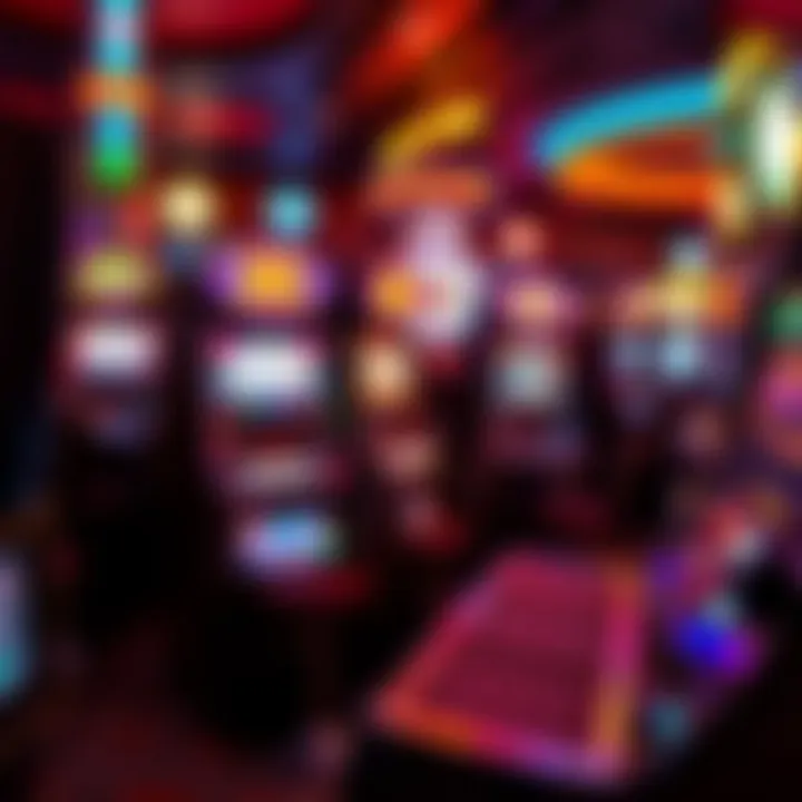 Diverse Realms of Slot Gaming Artistic rendering of different types of slot machines, including classic and video slots