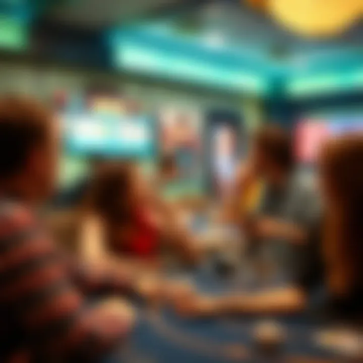 Community chat feature during an online bingo session