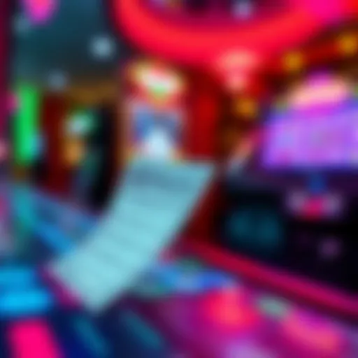 Digital bingo cards on a vibrant gaming interface