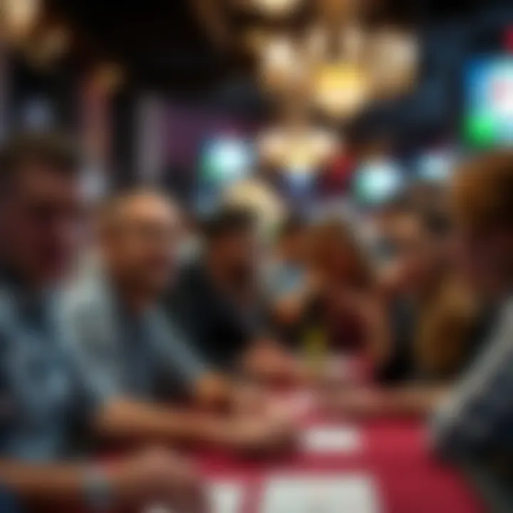 An engaging community of online bingo players interacting on platforms