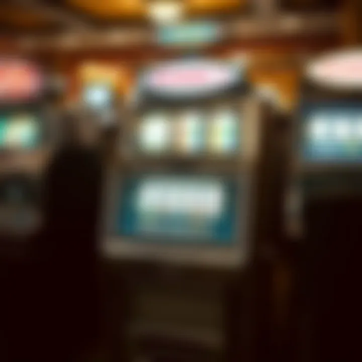 Historical slot machine from the early 20th century