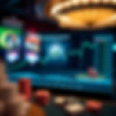 Impact of Local Events on Casino Visits A digital display of upcoming local events influencing casino attendance