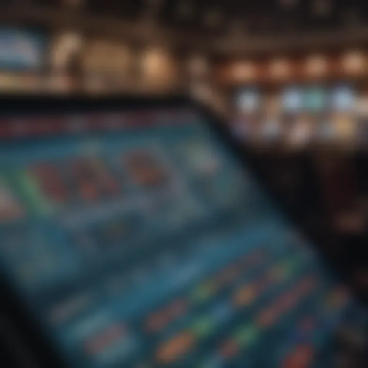 A modern user interface of a blue chip sportsbook platform