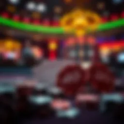 Visual representation of no deposit bonuses in online casinos