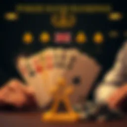 Visual representation of the poker hand rankings