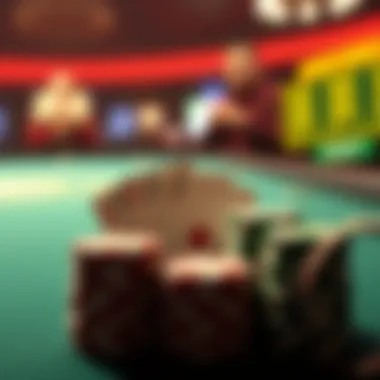 Visual representation of potential returns from parlay bets