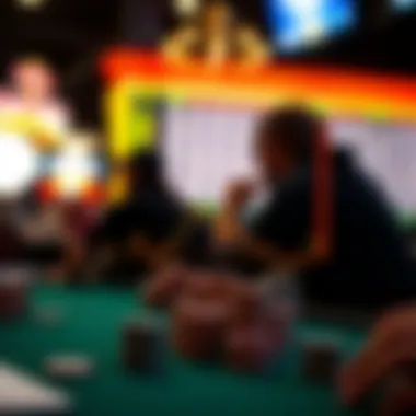 Graphical representation of betting odds fluctuations