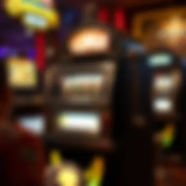 A vintage slot machine showcasing its historical design