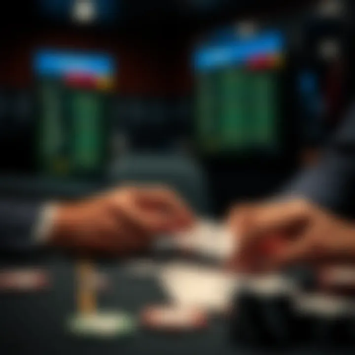 Secure online transaction process illustration