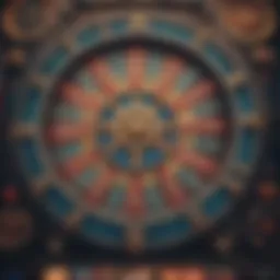 Visual representation of the Wheel of Prosperity slot machine interface