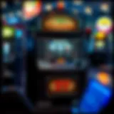 Classic Williams Slot Machine Design A vintage Williams Gaming slot machine showcasing classic design elements