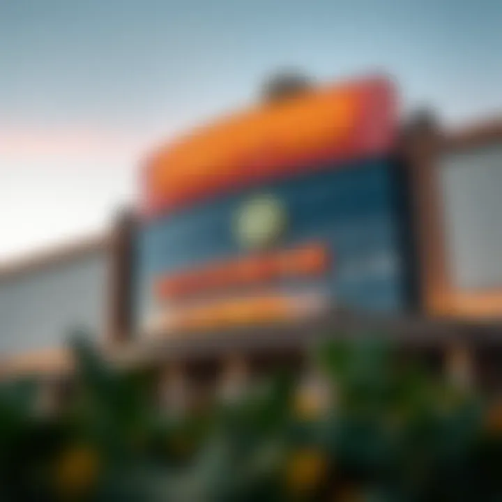 Exterior view of Woodbine Casino showcasing its architectural design