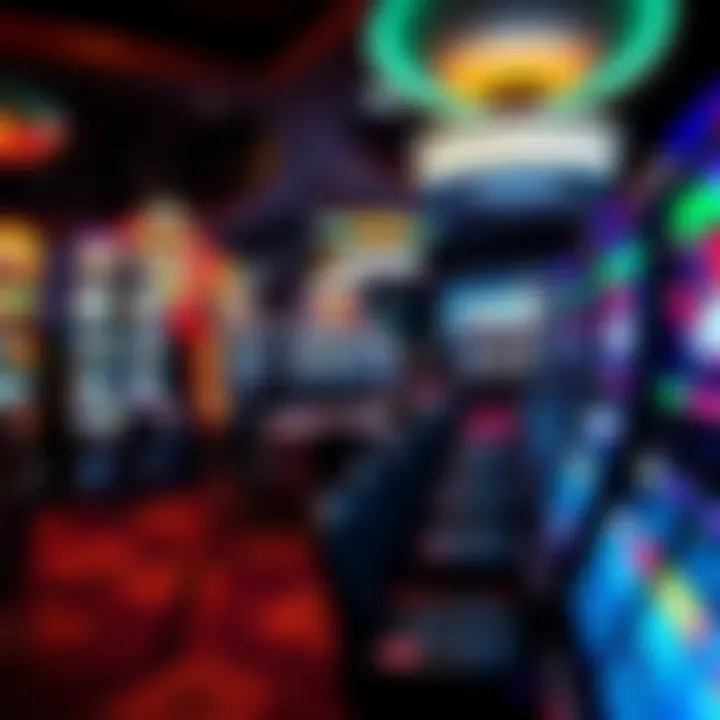 Gaming floor filled with diverse gaming options at Woodbine Casino